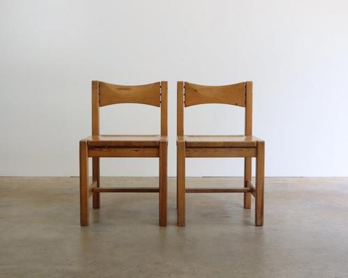 Ilmari Tapiovaara vintage Hongisto stoelen 2x prijs per stuk, Huis en Inrichting, Stoelen, Gebruikt, Twee, Hout, Bruin, Ophalen