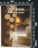Sticker: CDK Bank - Zekerheid in sparen, Verzamelen, Stickers, Overige typen, Ophalen of Verzenden, Zo goed als nieuw