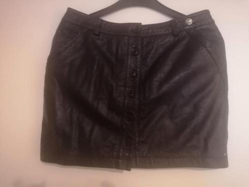 Tommy Hilfiger mooi kort zwart leren rokje/ maat S/OPRUIMING, Kleding | Dames, Rokken, Zo goed als nieuw, Maat 36 (S), Zwart, Boven de knie