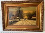 2x    Schilderijen 82 cm, bij 63 cm,, Antiek en Kunst, Kunst | Schilderijen | Klassiek, Ophalen