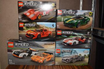 LEGO Speed Champions Bundle – Gloednieuw & Sealed! beschikbaar voor biedingen