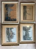 4x Sam van Beek, origineel, Antiek en Kunst, Ophalen