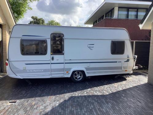 Fendt Opal 520 FSB, Caravans en Kamperen, Caravans, Particulier, tot en met 4, 1250 - 1500 kg, Rondzit, Fendt, Frans bed, Omvormbare zithoek