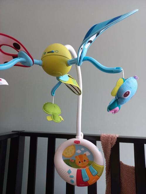 Tiny love boxmobiel met muziek en licht, Kinderen en Baby's, Speelgoed | Babyspeelgoed, Zo goed als nieuw, Mobiel, Ophalen of Verzenden