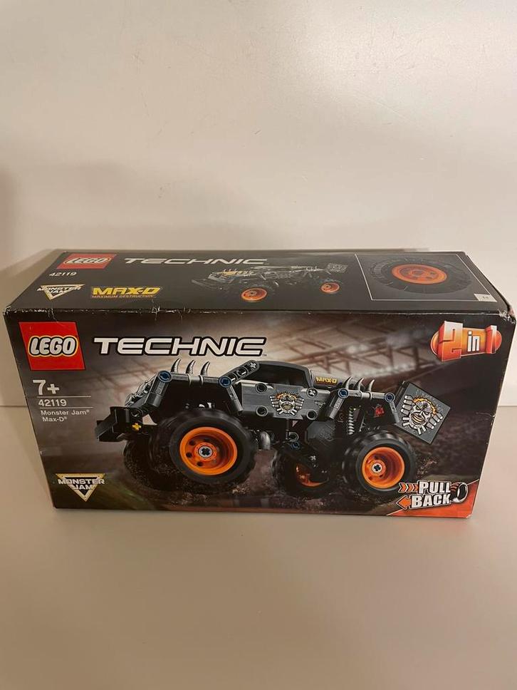 Lego 42119 monster jam Max-D in sealed doos technic, Kinderen en Baby's, Speelgoed | Duplo en Lego, Zo goed als nieuw, Lego, Complete set