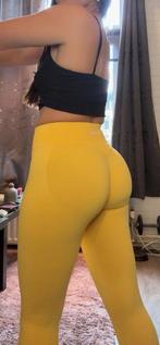 DFYNE Legging Geel - Maat S, Geel, Ophalen of Verzenden, Zo goed als nieuw, Maat 36 (S)