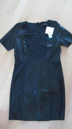 zwarte lederlook jurk mt XL, Nieuw met kaartjes, Zwart, Vila, Maat 46/48 (XL) of groter, Nieuw