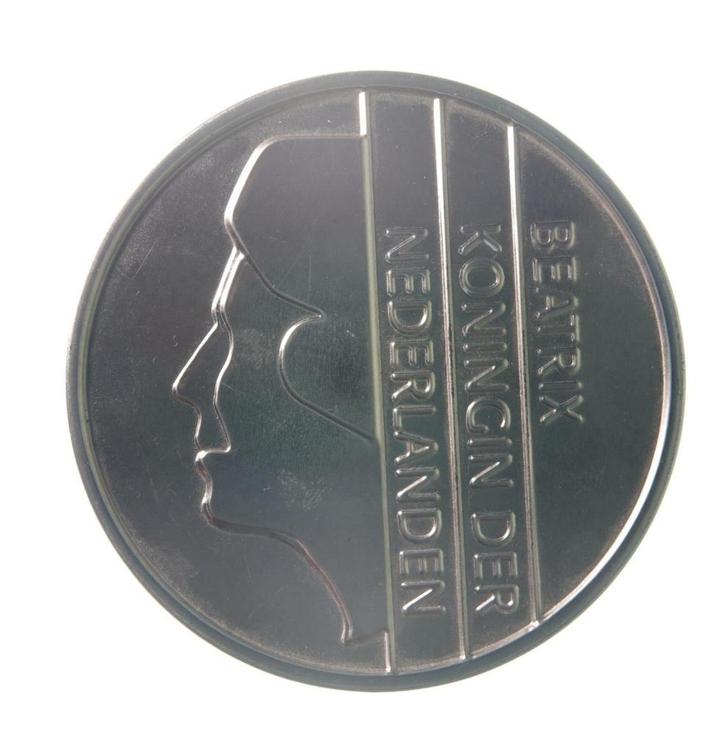 Nederland Guldenmuntenset Beatrix in blik, Postzegels en Munten, Munten | Nederland, Setje, Overige waardes, Koningin Beatrix