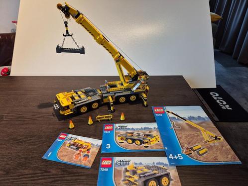 LEGO 7249 City Construction XXL Mobile Crane, Kinderen en Baby's, Speelgoed | Duplo en Lego, Zo goed als nieuw, Ophalen of Verzenden