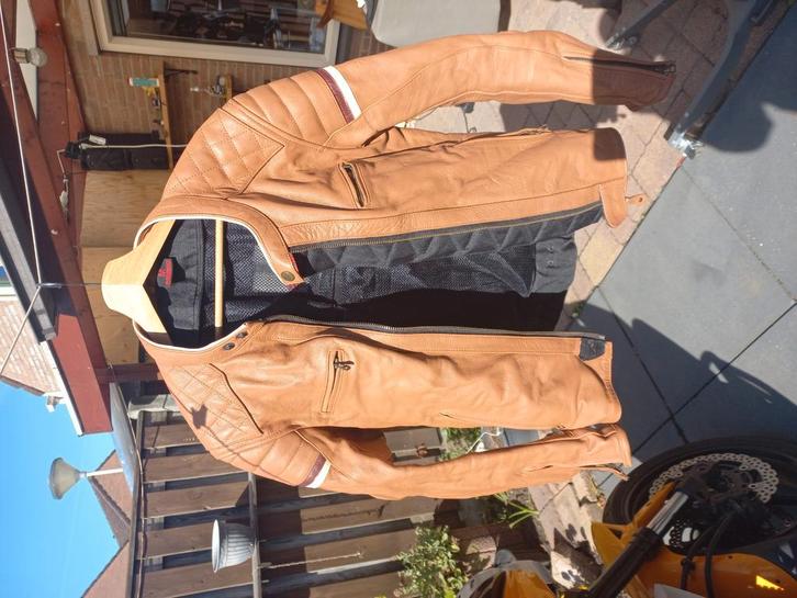 Motorjas echt leer voor dames Booster M, Motoren, Kleding | Motorkleding, Jas | leer, Tweedehands, Ophalen of Verzenden
