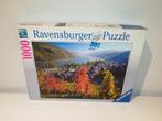 Ravensburger Puzzel - Wijnbouw langs de Rijn-1000 St. [A65], Ophalen of Verzenden, 500 t/m 1500 stukjes, Zo goed als nieuw, Legpuzzel