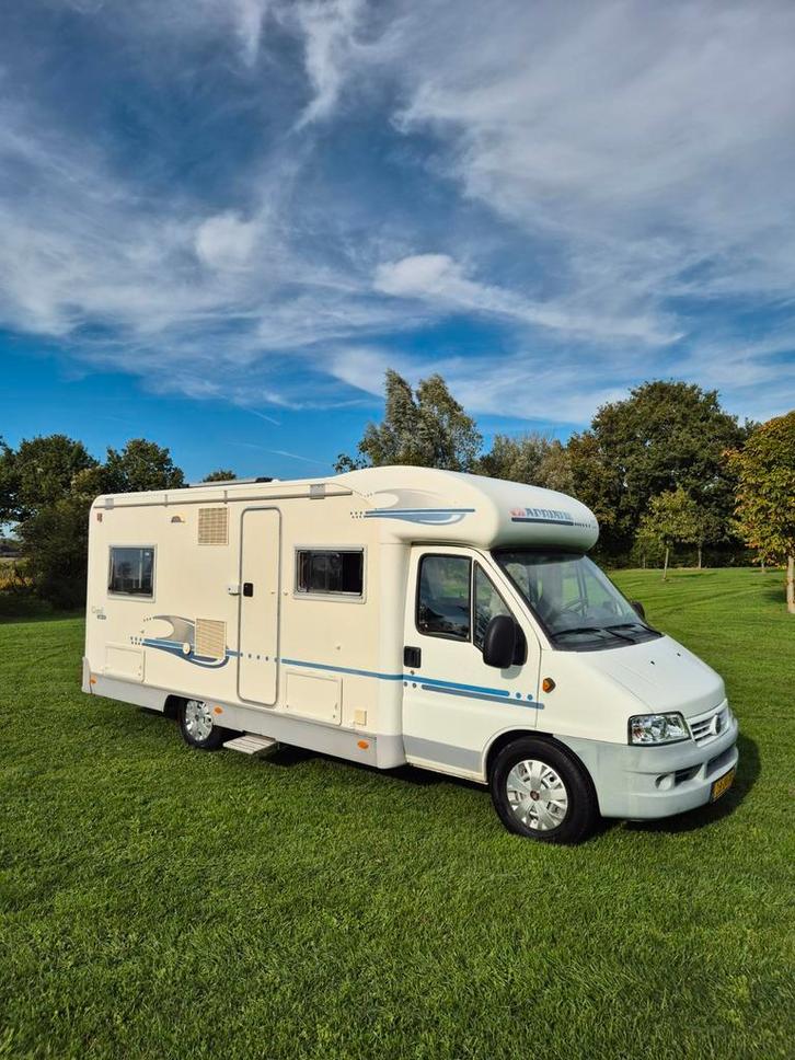 Fiat  coral️️️️♥️airco️🥶camera🎥cruisecontrol️️✔offgrid️️️️, Caravans en Kamperen, Campers, Bedrijf, Half-integraal, Ophalen