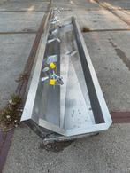 wastrog spoelbak  uitstort gootsteen RVS 240cm, Ophalen, Gebruikt
