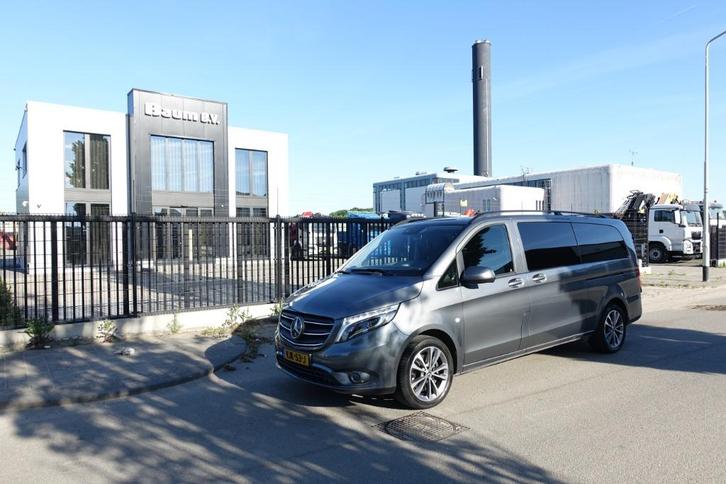 MERCEDES VITO 119 CDI L2 DUBBEL CABINE / NIEUWSTAAT !!, Auto's, Bestelauto's, Bedrijf, Mercedes-Benz, Diesel, Euro 6, Automaat