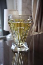 Antiek Boheems Art Deco glas vaas c 1930, Antiek en Kunst, Antiek | Glas en Kristal, Ophalen of Verzenden