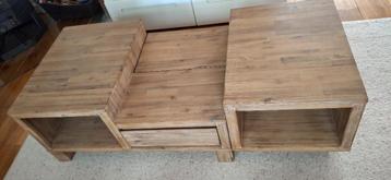 Salontafel deelbaar beschikbaar voor biedingen