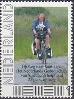 Nederland- 25 jaar op weg naar Santiago de Compostella - P, Verzenden, Na 1940, Postfris