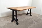 Industriële tafel eettafel industrieel 200 cm, Ophalen of Verzenden, Gebruikt