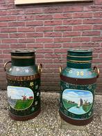 2 stalen melkbussen 30 liter, Ophalen, Zo goed als nieuw