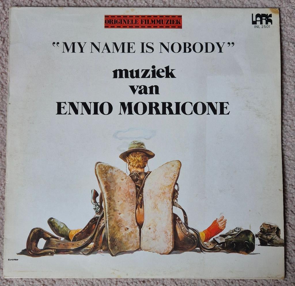Ennio Morricone – Originele Filmmuziek "My Name Is Nobody", Ophalen of Verzenden, Gebruikt, 12 inch