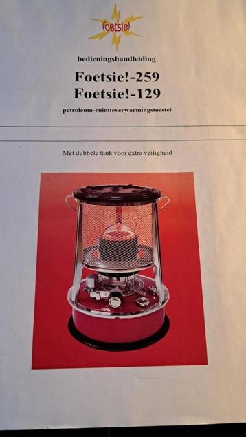 bedieningshandleiding Foetsie!  beschikbaar voor biedingen