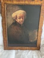Schilderij zelfpotret van Rembrandt, Ophalen