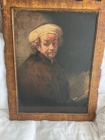 Schilderij zelfpotret van Rembrandt beschikbaar voor biedingen