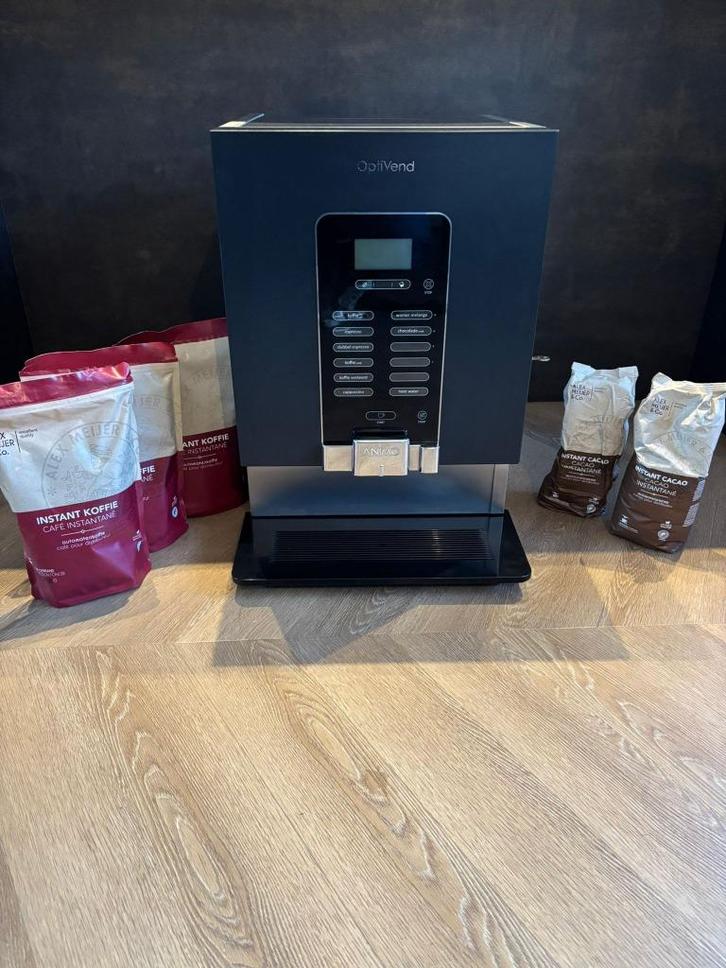Animo Optivend 32 NG - Koffiezetapparaat, Witgoed en Apparatuur, Koffiezetapparaten, Zo goed als nieuw, Koffiemachine, 10 kopjes of meer