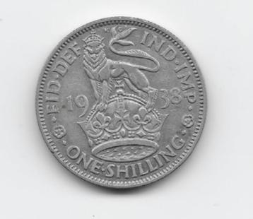 Verenigd Koninkrijk 1 shilling 1938 KM# 853