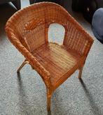 Rieten stoel, Huis en Inrichting, Ophalen, Gebruikt, Overige kleuren, Riet of Rotan