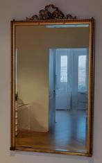 Gouden Spiegel met Sierlijke Details, Ophalen, Zo goed als nieuw, 75 tot 100 cm, 150 tot 200 cm