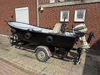 stalen sloep / vissersboot, Watersport en Boten, Ophalen, Zo goed als nieuw, Tot 10 pk, Staal