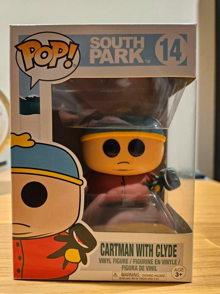 Funko Pop! South Park - Cartman with Clyde #14 Vaulted, Verzamelen, Poppetjes en Figuurtjes, Zo goed als nieuw, Ophalen of Verzenden