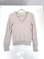 V Hals trui H&M beige, Gedragen, Beige, Maat 34 (XS) of kleiner, H&M