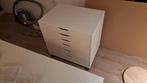 ikea alex ladeblok met wielen., Huis en Inrichting, Kasten | Ladekasten, Ophalen, Gebruikt, 50 tot 100 cm, Minder dan 100 cm