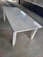 Keukentafel - eettafel massief hout., Huis en Inrichting, Ophalen, Gebruikt, 200 cm of meer, 50 tot 100 cm