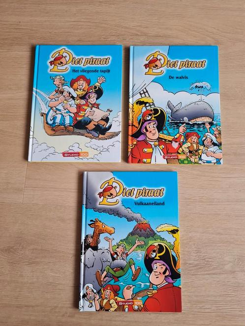 Piet Piraat prentenboeken (3 stuks) - Z.G.A.N., Boeken, Prentenboeken en Plaatjesalbums, Zo goed als nieuw, Prentenboek, Ophalen of Verzenden