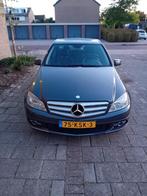 Mercedes-Benz C-Klasse 1.6 C180 Kompr. Sedan 2010 Grijs, Auto's, 74 €/maand, Zwart, Handgeschakeld, Particulier