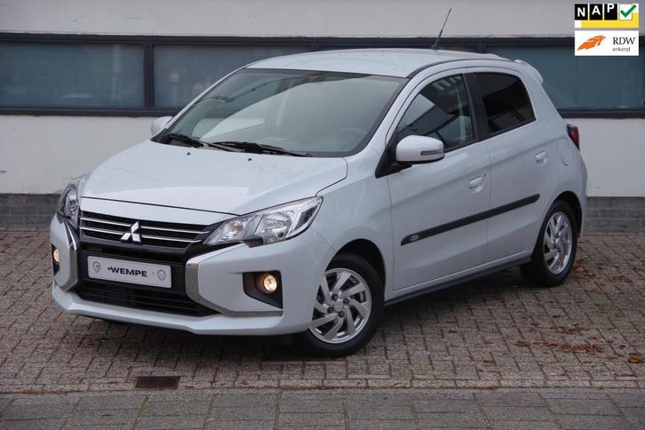Mitsubishi Space Star 1.2 Nova /NL Auto/Apple/Android carpla, Auto's, Mitsubishi, Bedrijf, Te koop, Space Star, ABS, Airbags, Airconditioning