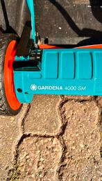Gardena 4000sm grasmaaier met bak, Tuin en Terras, Grasmaaiers, Cirkelmaaier, Ophalen of Verzenden, Zo goed als nieuw