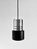 Scandinavische Hanglamp zwart - zilver, Huis en Inrichting, Lampen | Hanglampen, Minder dan 50 cm, Ophalen of Verzenden, Zo goed als nieuw