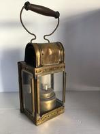 Oude spoorweg seinlamp Orlians & Co 1948 Mechelen Belgie., Antiek en Kunst, Ophalen of Verzenden
