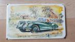 Jaguar  emaille bord ca 34 x 20, Ophalen of Verzenden