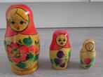 Baboushka/ baboesjka poppetjes (3) USSR, Verzamelen, Poppetjes en Figuurtjes, Ophalen of Verzenden, Zo goed als nieuw