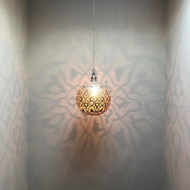 Originele ZenZa hanglamp XL, Huis en Inrichting, Lampen | Hanglampen, Zo goed als nieuw, 50 tot 75 cm, Overige materialen, Ophalen of Verzenden