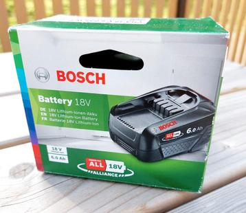 Bosch 18V - 6ah accu Batterij - Nieuw  beschikbaar voor biedingen