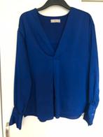 z.g.a.n. Blouse, maat 40-42, Mango, Kleding | Dames, Blouses en Tunieken, Mango, Ophalen, Zo goed als nieuw, Blauw