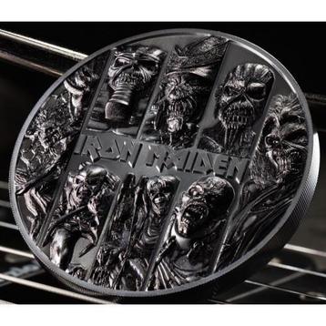 Iron Maiden Eddie 3 oz silver coin Cook Islands 2024 zilver beschikbaar voor biedingen