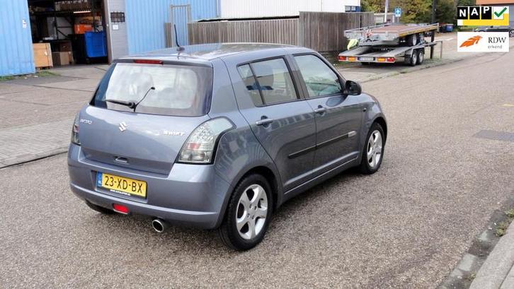 Suzuki Swift 1.3 Shogun 5 Deurs 2007 NAP Airco Apk17/10/2026, Auto's, Suzuki, Bedrijf, Te koop, Swift, ABS, Airbags, Airconditioning
