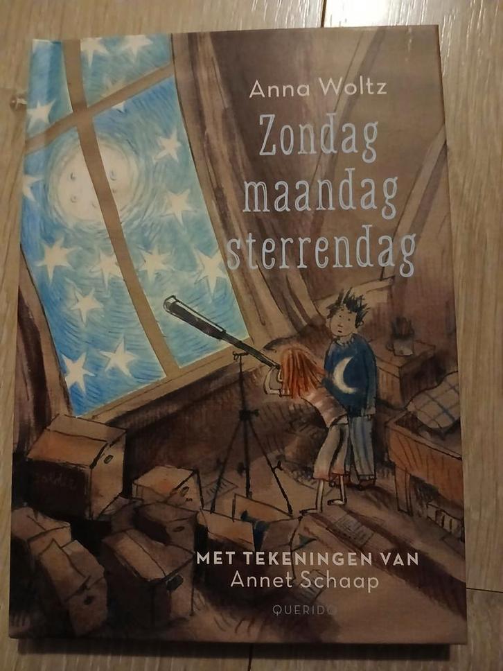 Anna Woltz - Zondag, maandag, sterrendag tijgerlezen, Boeken, Kinderboeken | Jeugd | onder 10 jaar, Zo goed als nieuw, Fictie algemeen